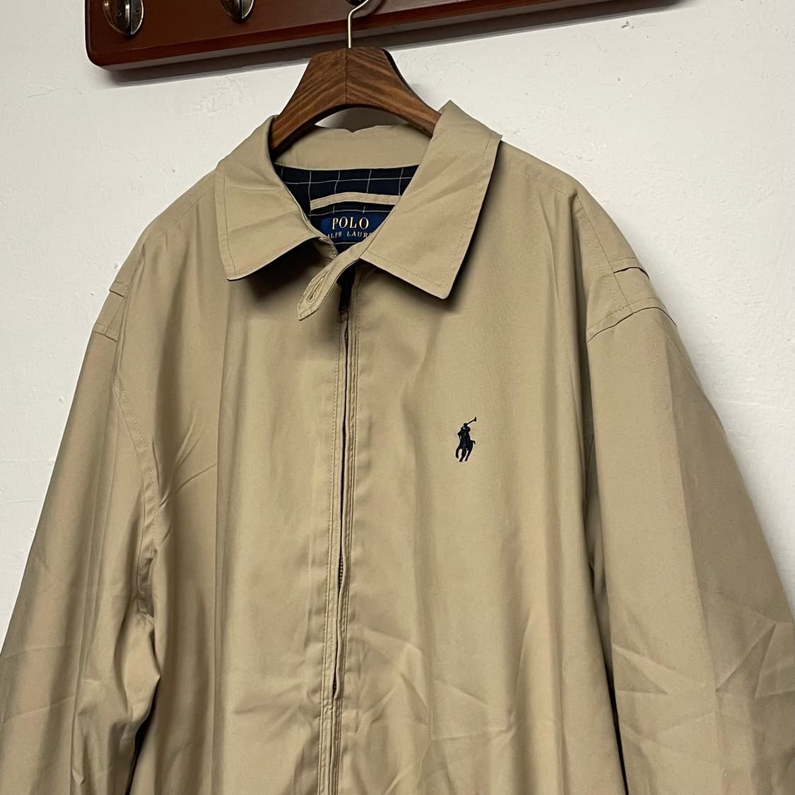 폴로 랄프로렌 베이지 빅 자켓   상품이미지2