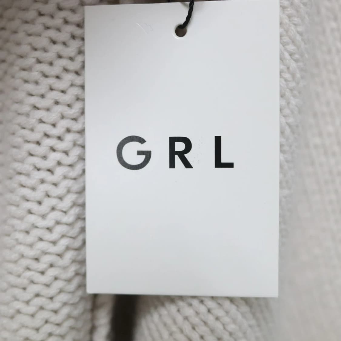 [미사용품] 지알엘  니트 볼레로 가디건 61520 상품이미지6