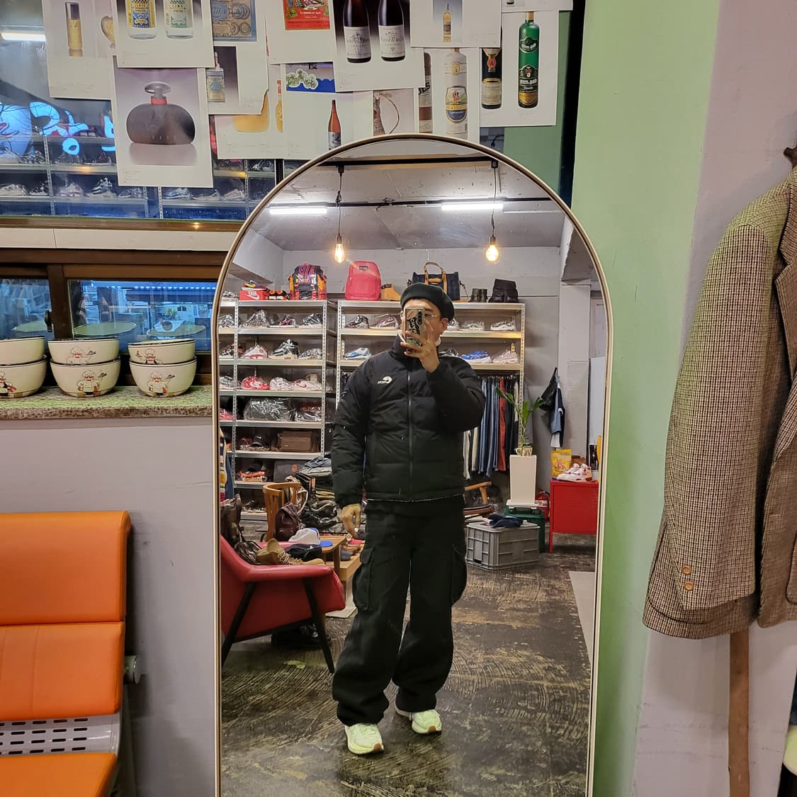 네파 구스다운 리버시블 패딩 (95) 상품이미지4