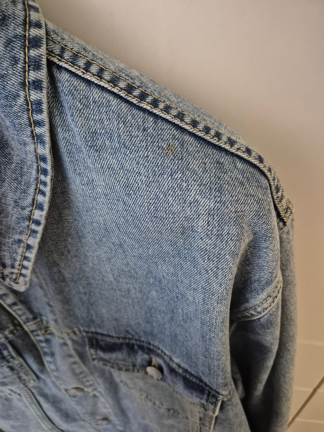 kith centre denim jacket - Dark indigo 상품이미지6