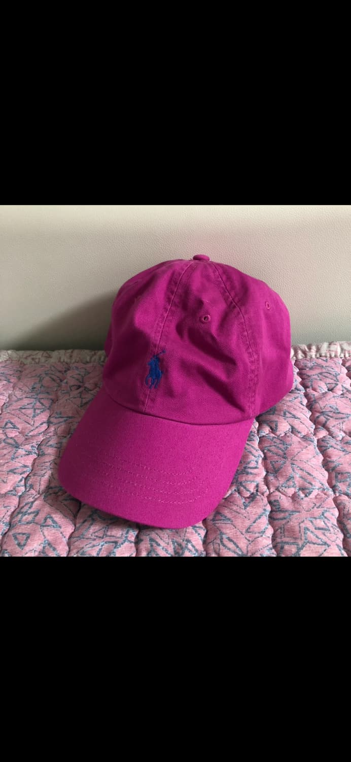 미국 정품 폴로 랄프로렌 볼캡 비비드핑크 상품이미지2