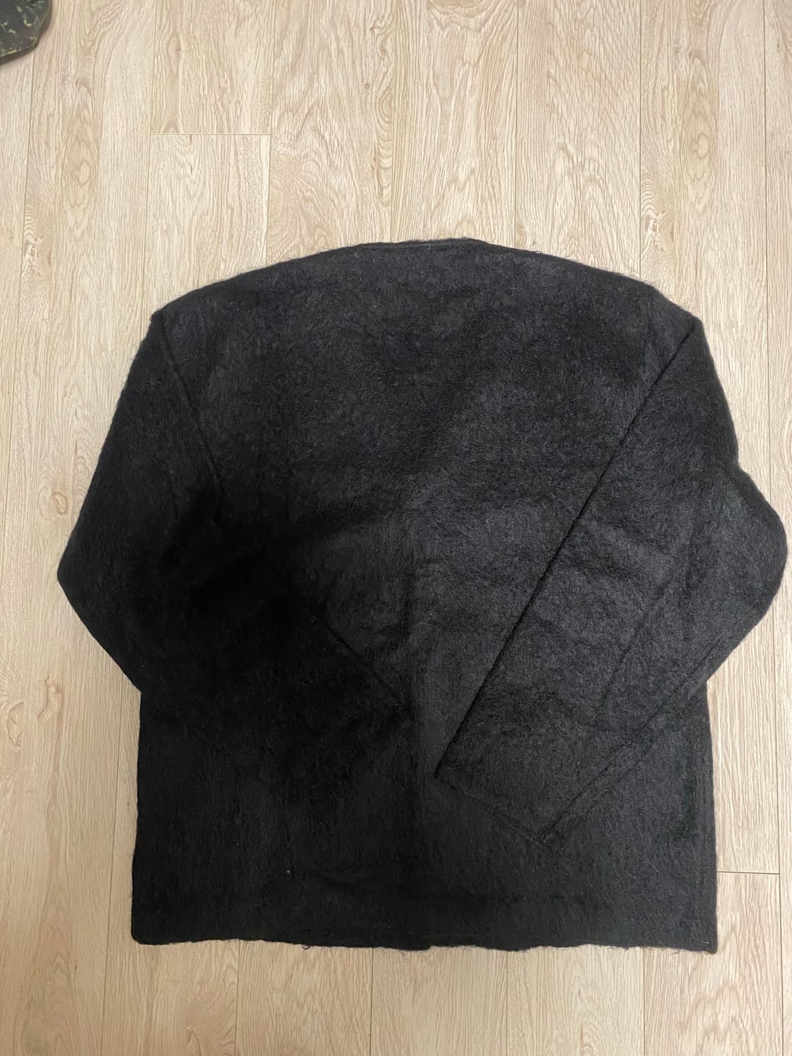 아워레가시 모헤어 가디건 블랙 상품이미지3