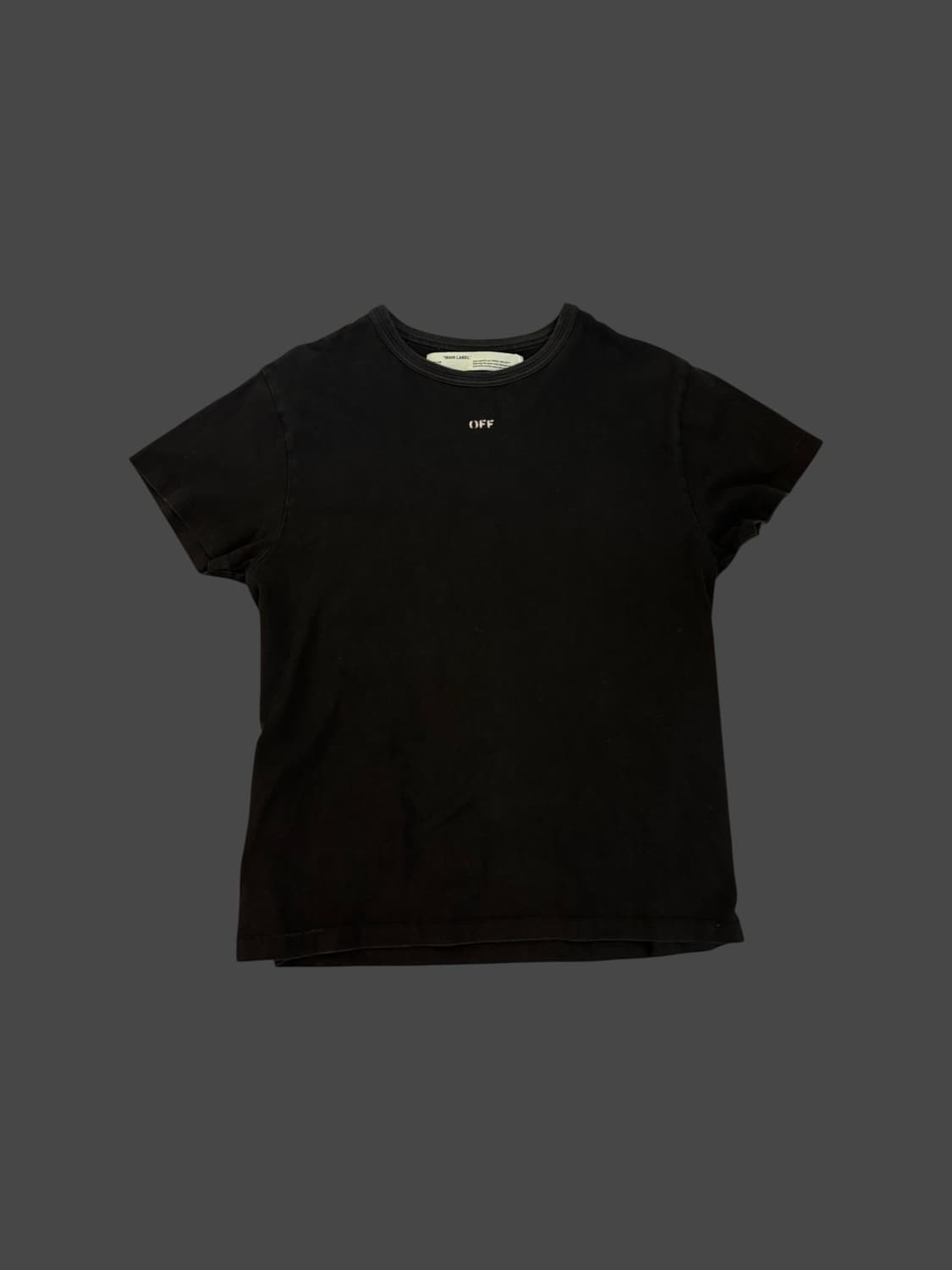 오프화이트 핸즈 앤 카드 그래픽 반팔 티셔츠 상품이미지2