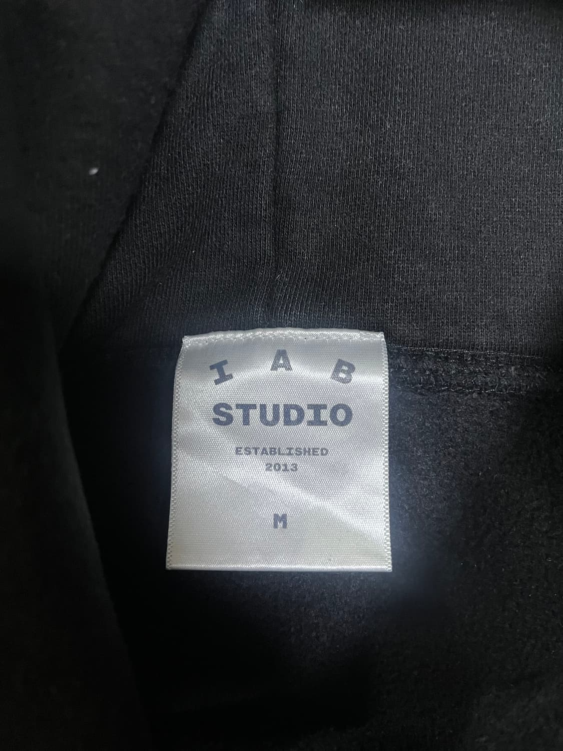 아이앱스튜디오 후드티 블랙 m 상품이미지3