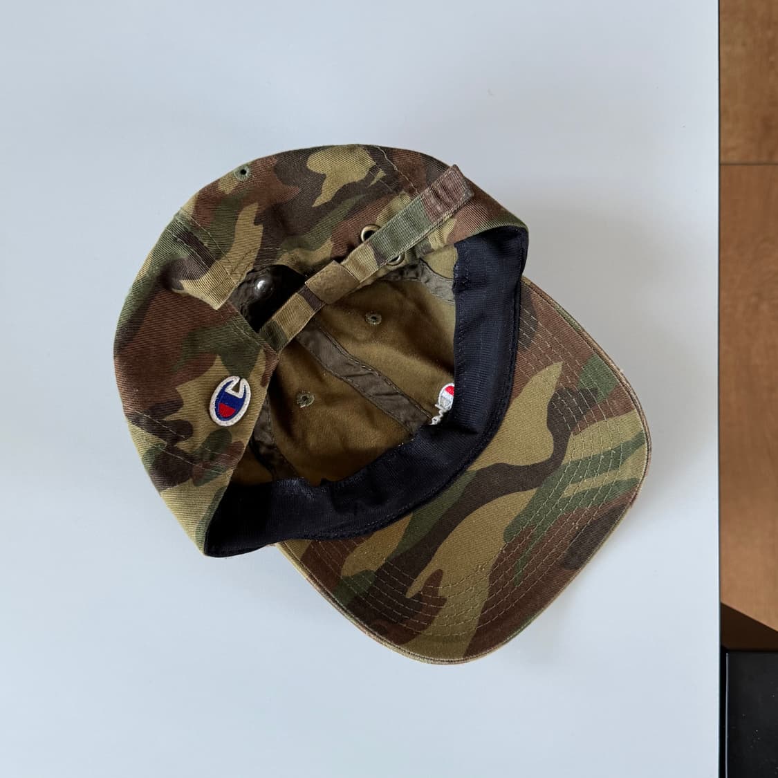 CHAMPION 챔피온 카모 코튼 볼캡 상품이미지4