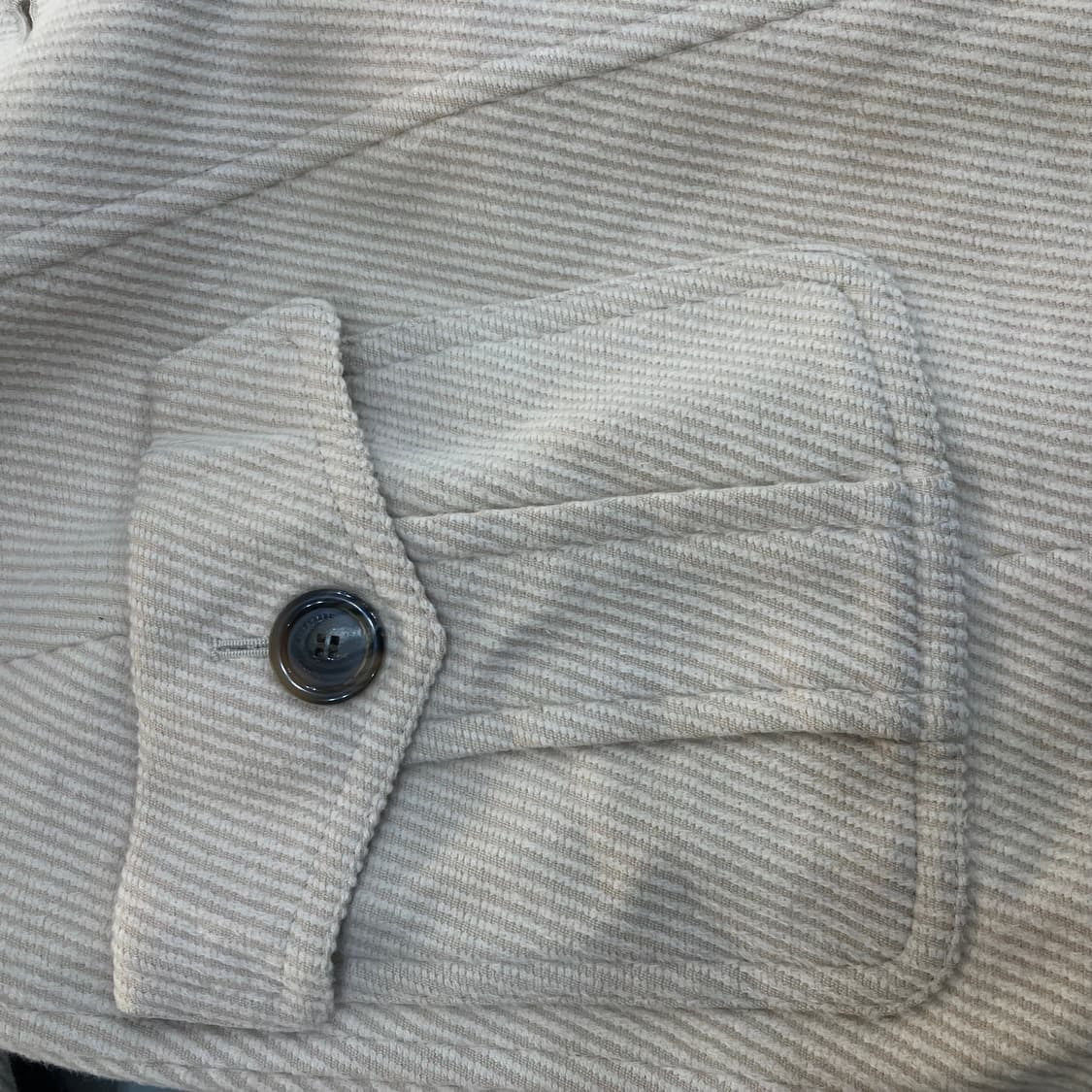 버버리 블루라벨 베이지 하프 코트 36 상품이미지6