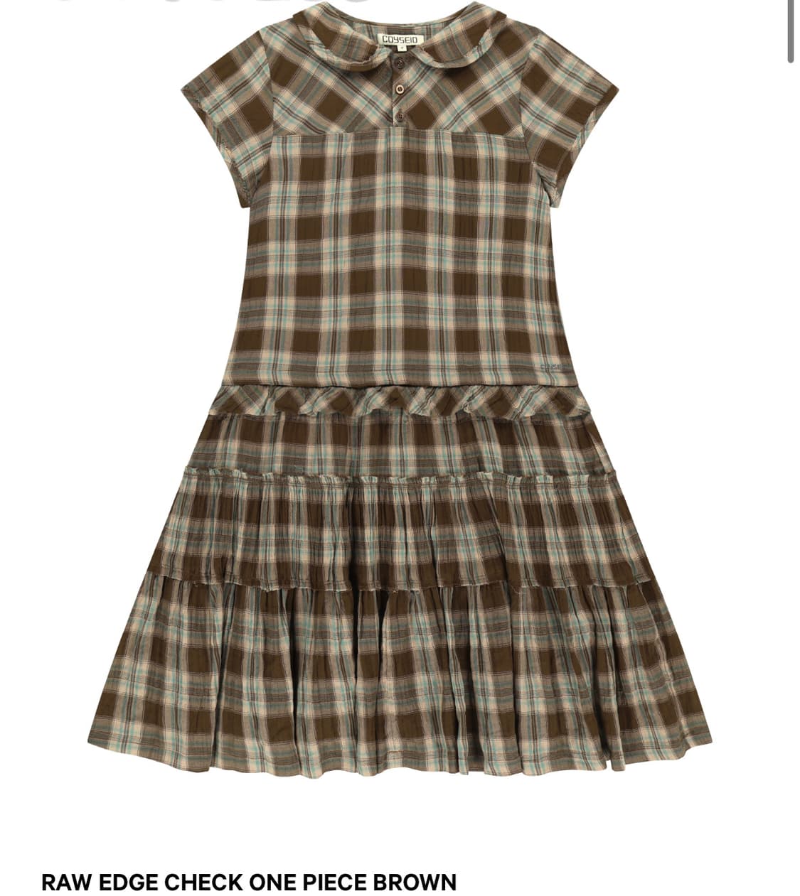 코이세이오 체크 원피스 미개봉 새상품 상품이미지5