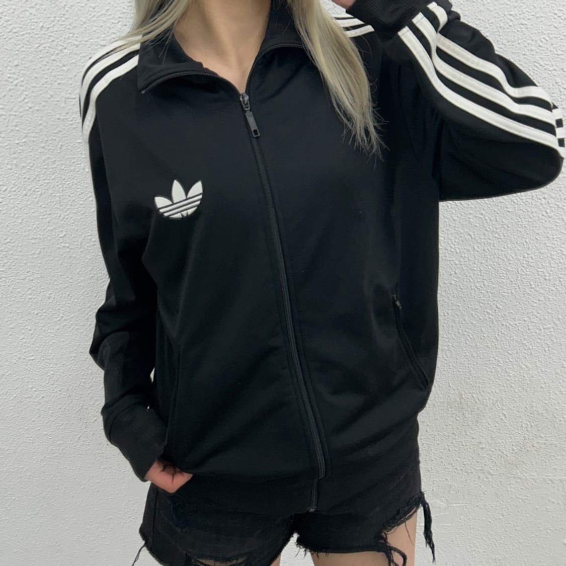 아디다스 파이어버드 블랙 트랙탑 100 상품이미지2