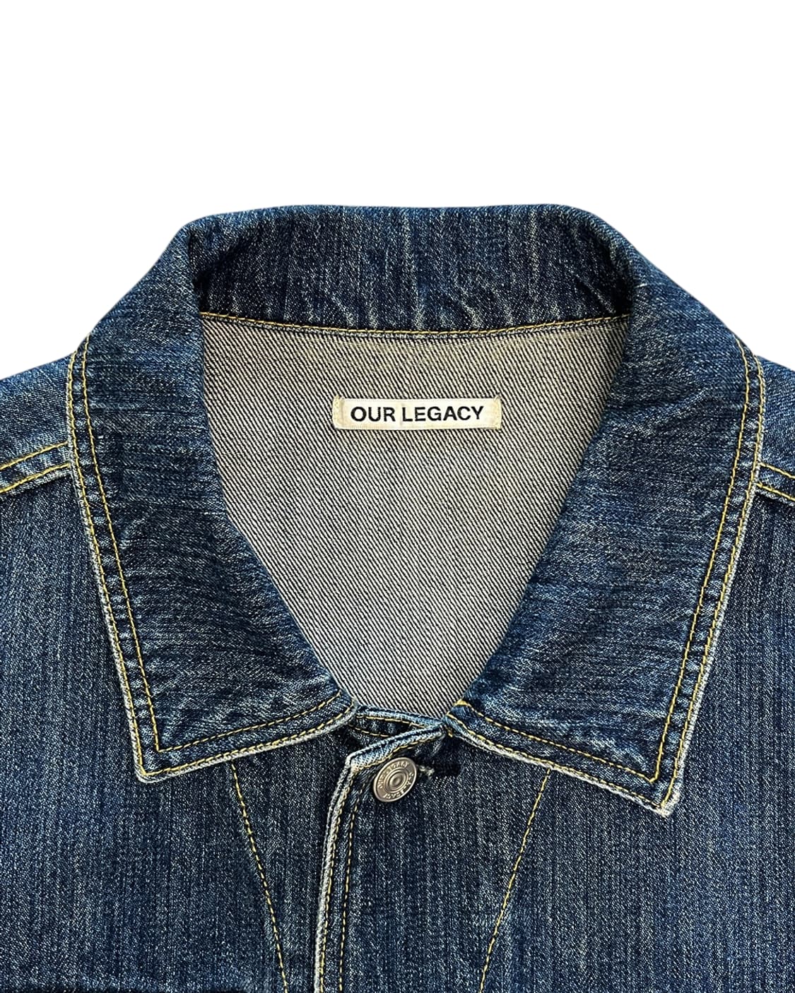 아워레가시 블루 워시 데님 자켓 상품이미지7