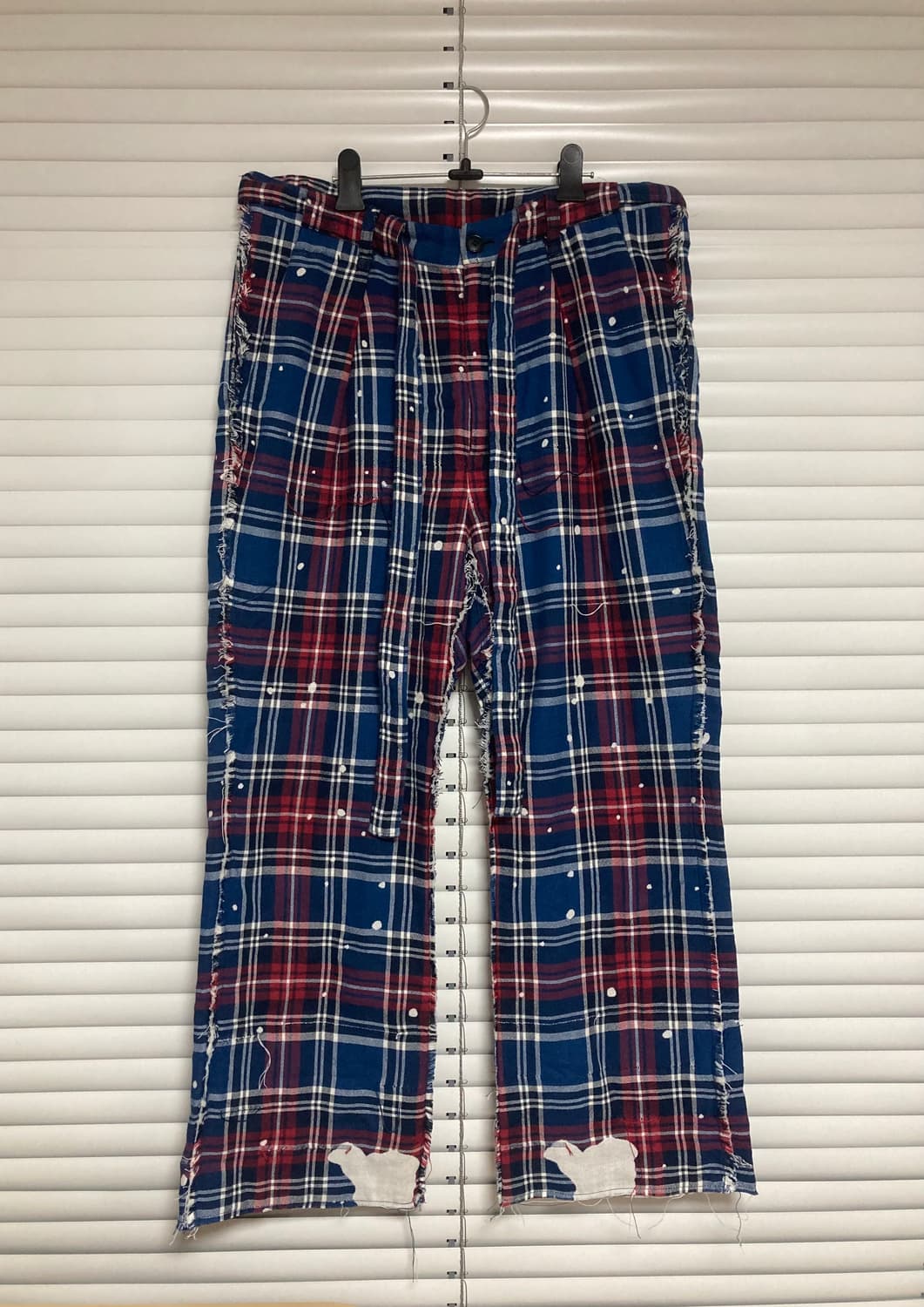 [L] 셰브스킹 체크 플레이드 팬츠 상품이미지1