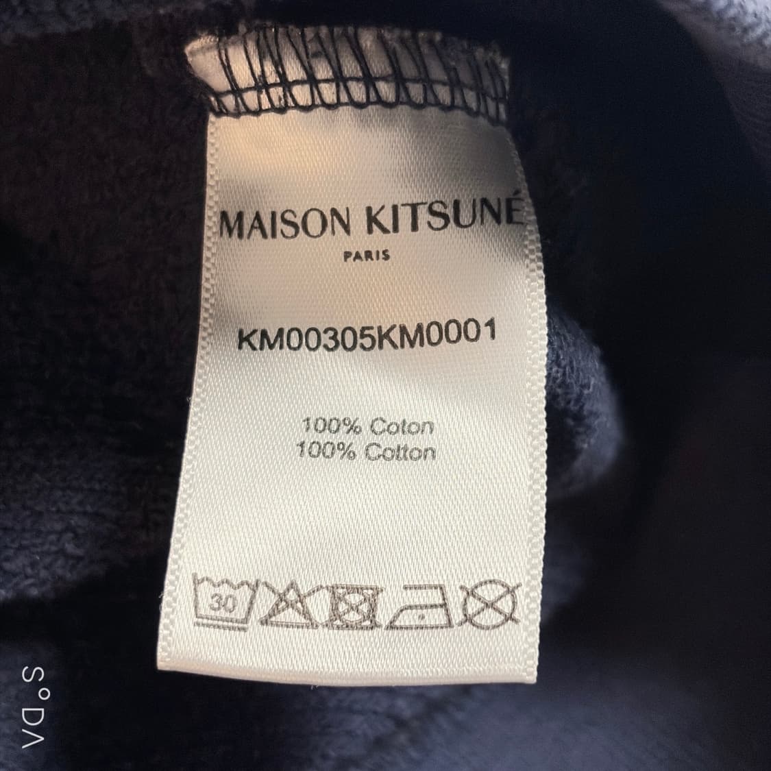 메종키츠네 폭스 헤드 네이비 맨투맨 상품이미지8