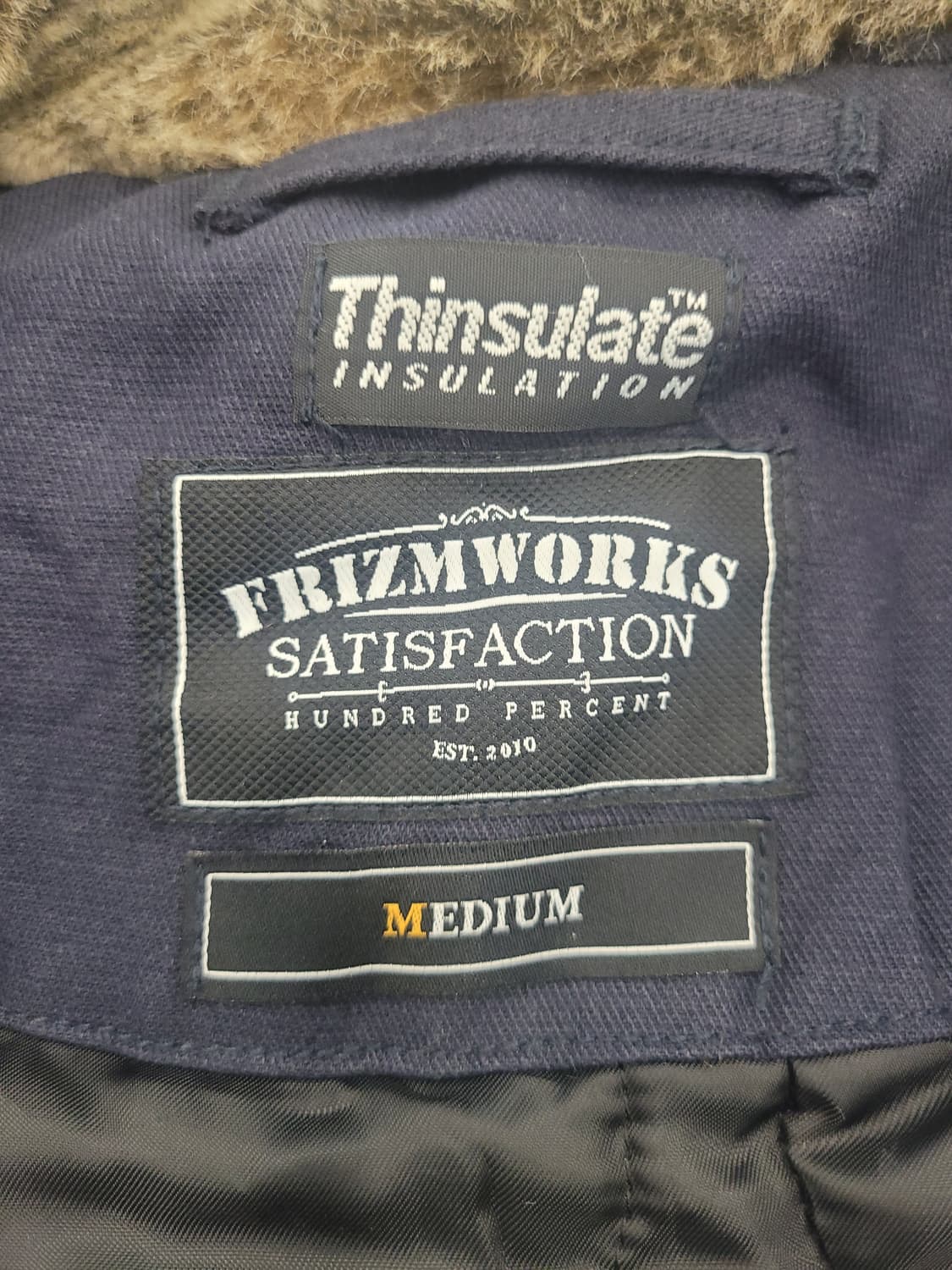 프리즘웍스 네이비 덱자켓 [M사이즈] 상품이미지4