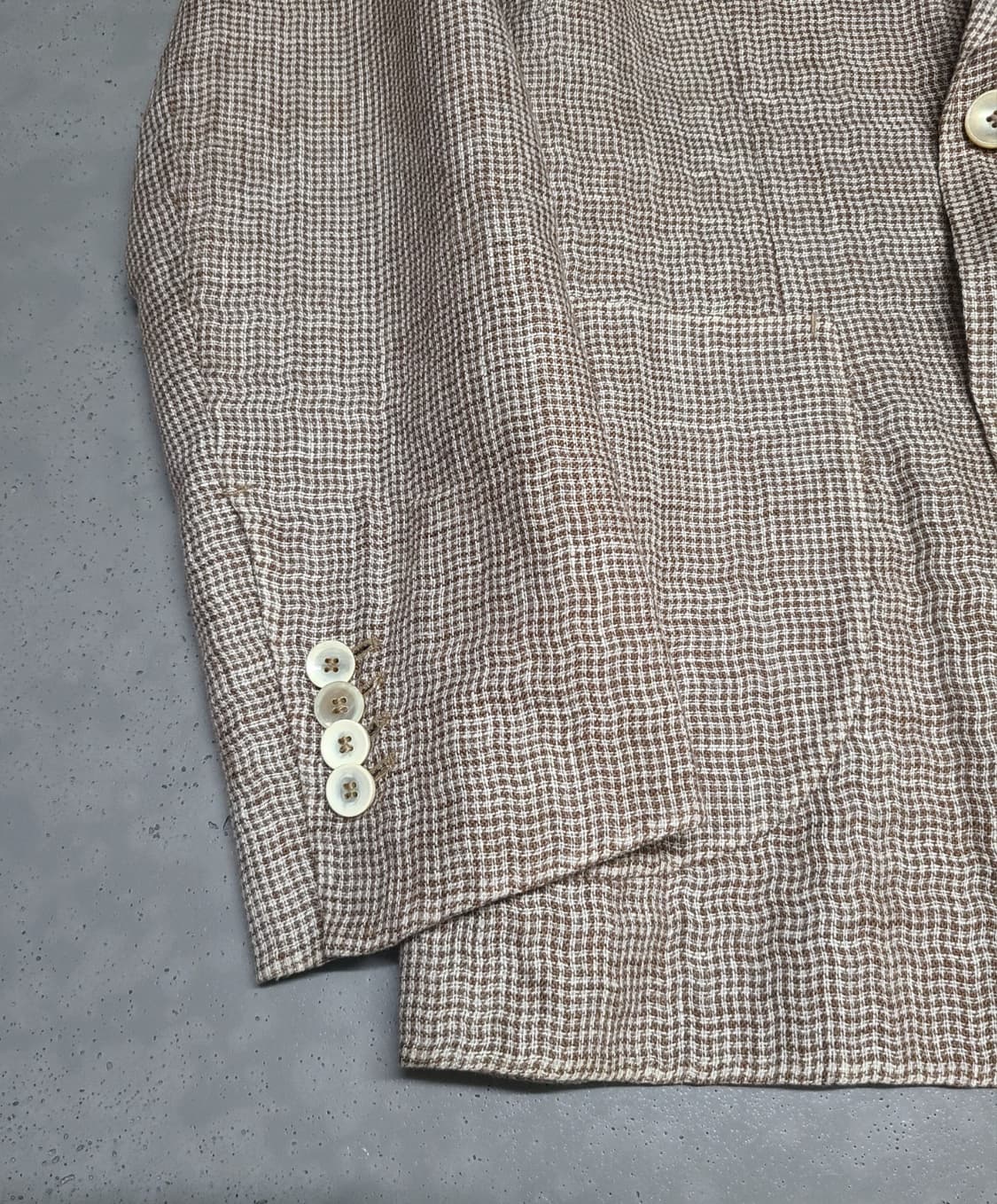 라르디니 더블 린넨 자켓 상품이미지5