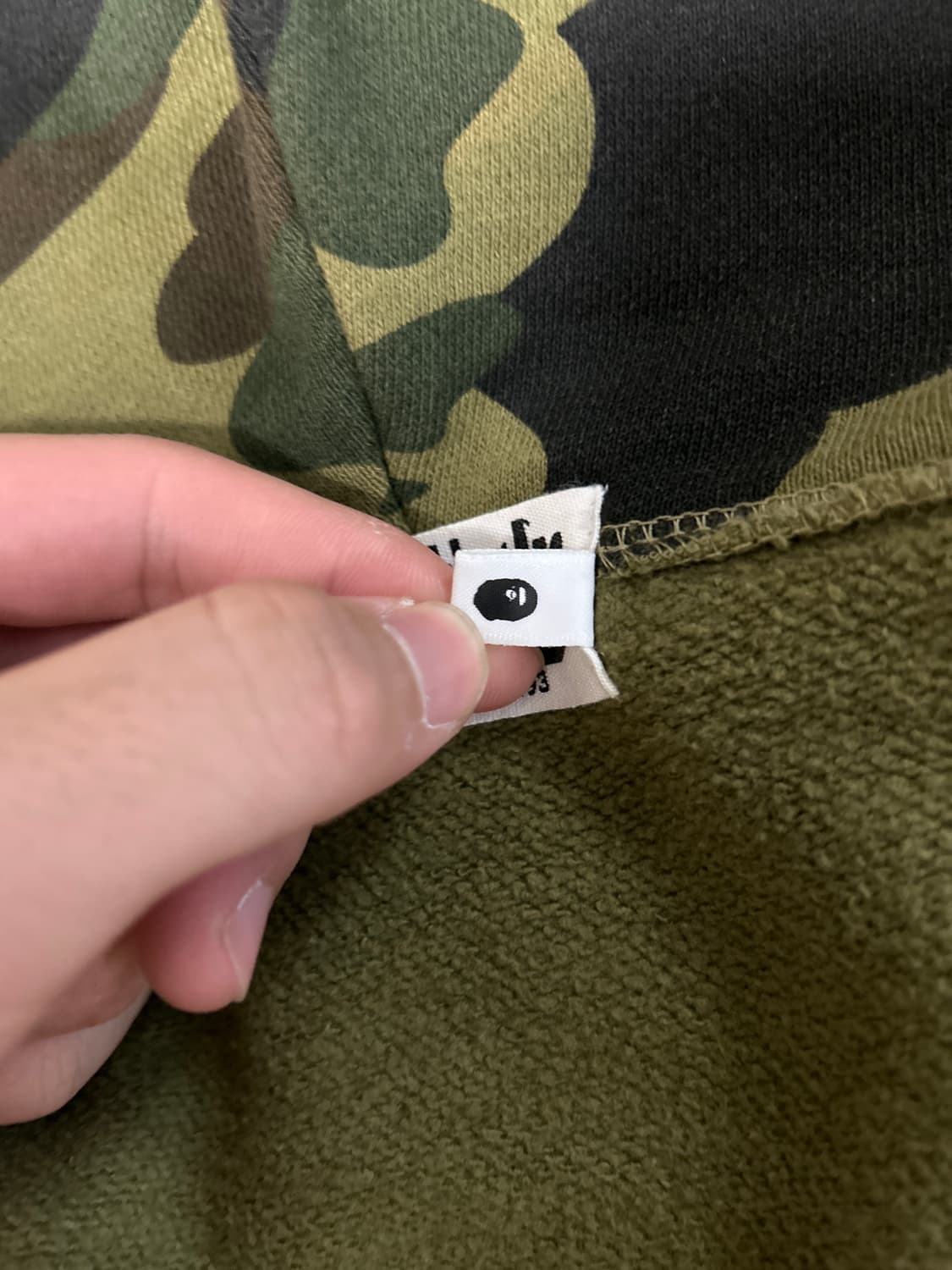 베이프 샤크후드 녹계 상품이미지7