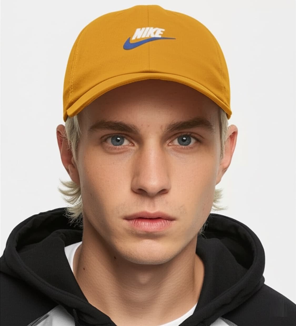 NIKE 나이키 헤리티지86 퓨추라 머스타드/블루 남녀공용 볼캡 모자 헬 상품이미지8