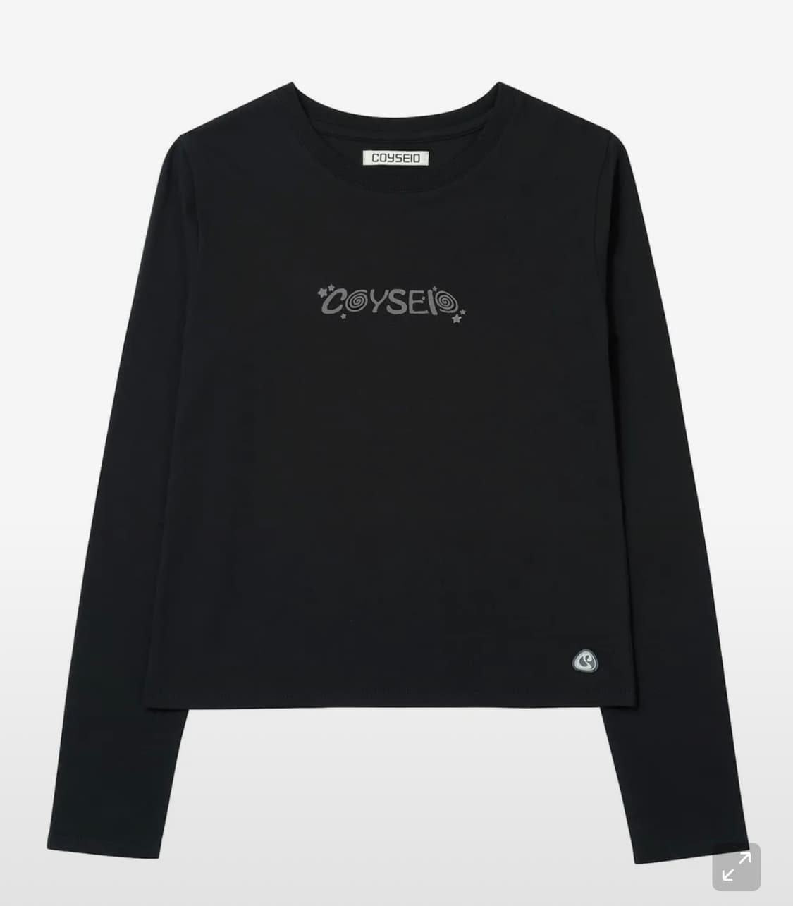 코이세이오 LITTLE STARS LONGSLEEVES BLACK 상품이미지1