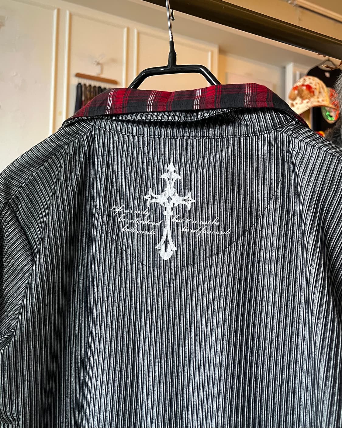 90-00s Mind Games Gothic Layered 1/2 Top 상품이미지10
