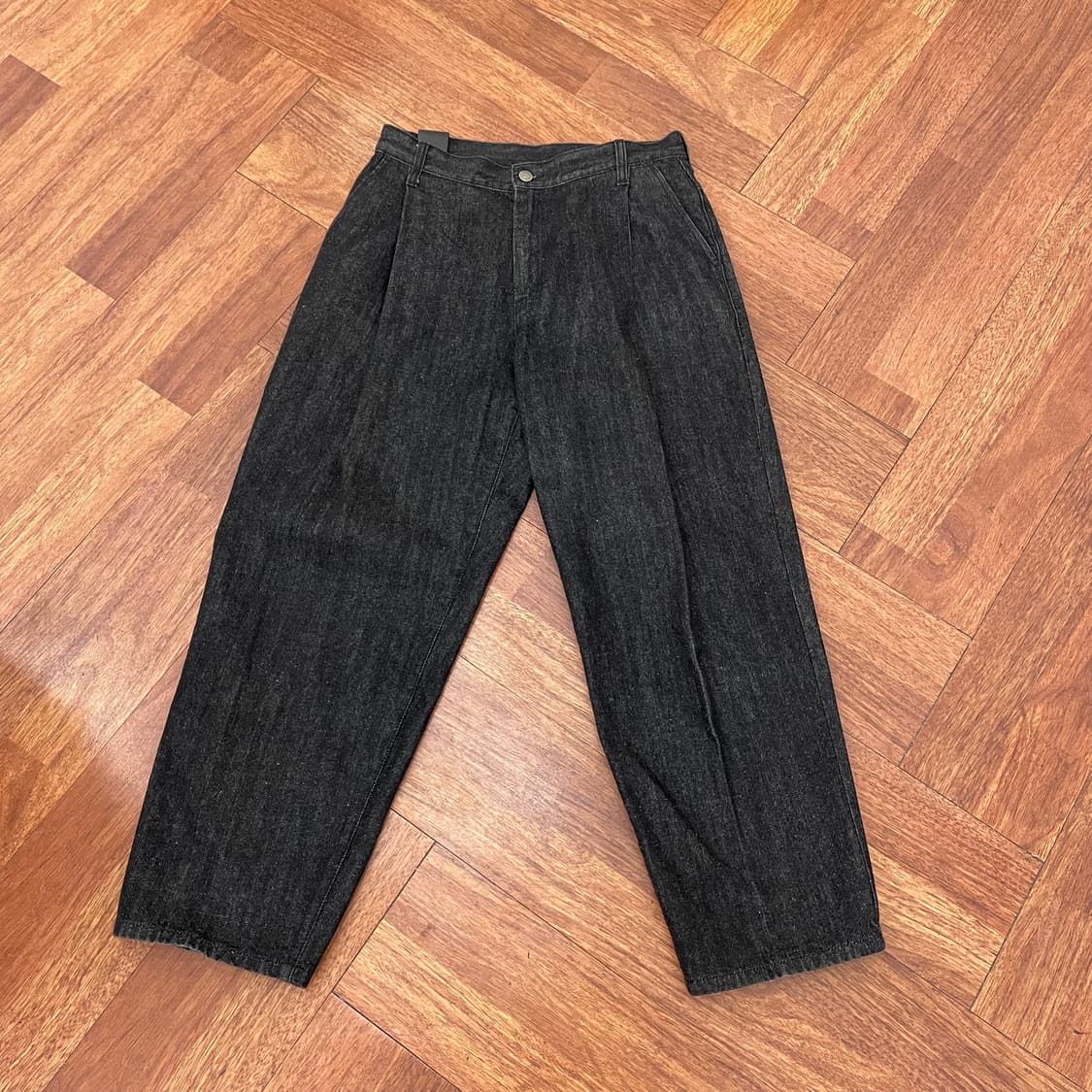 노이어 와이드 데님 팬츠 상품이미지2