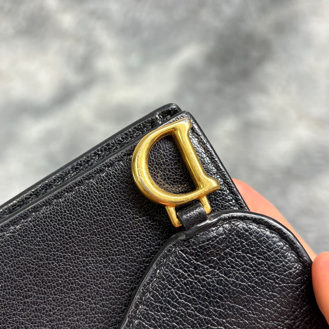 디올 새들 로투스 카드지갑 상품이미지6