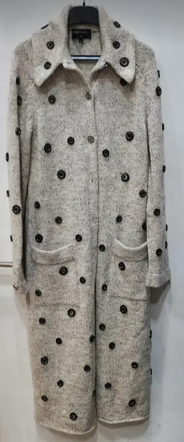 샤넬 캐시미어 가디건 40사이즈 상품이미지4