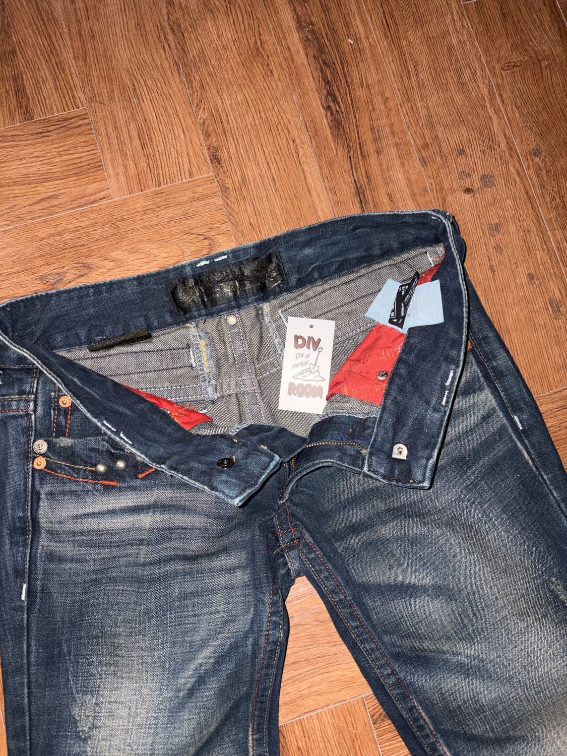 레드페퍼 부츠컷 로우라이즈 데님팬츠 상품이미지8