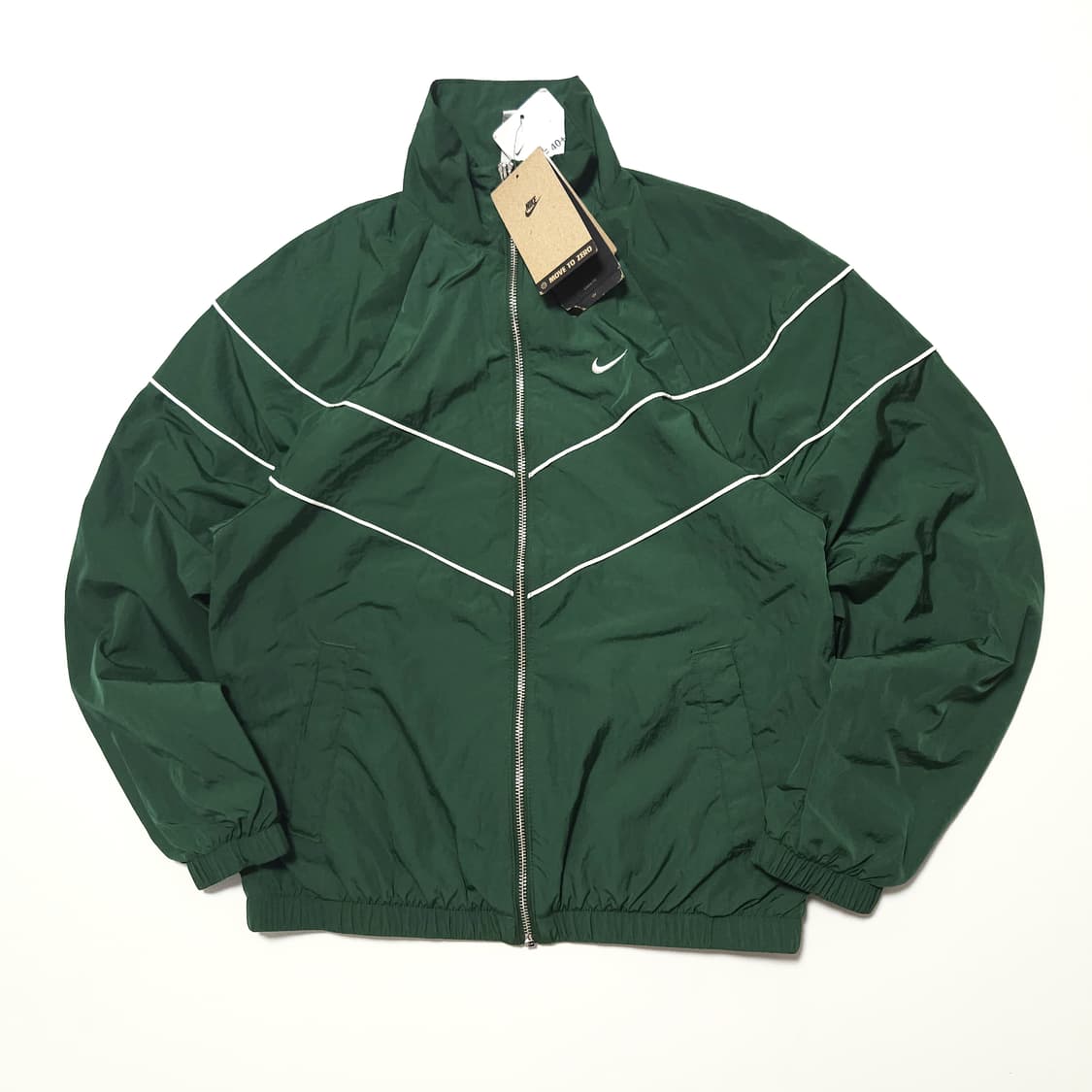 나이키 우먼 루즈 UV 윈드러너 우븐 바람막이 자켓 그린 상품이미지1