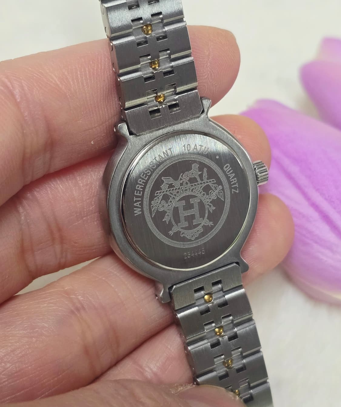 에르메스캡틴니모18k시계  정품 여성용  상품이미지7