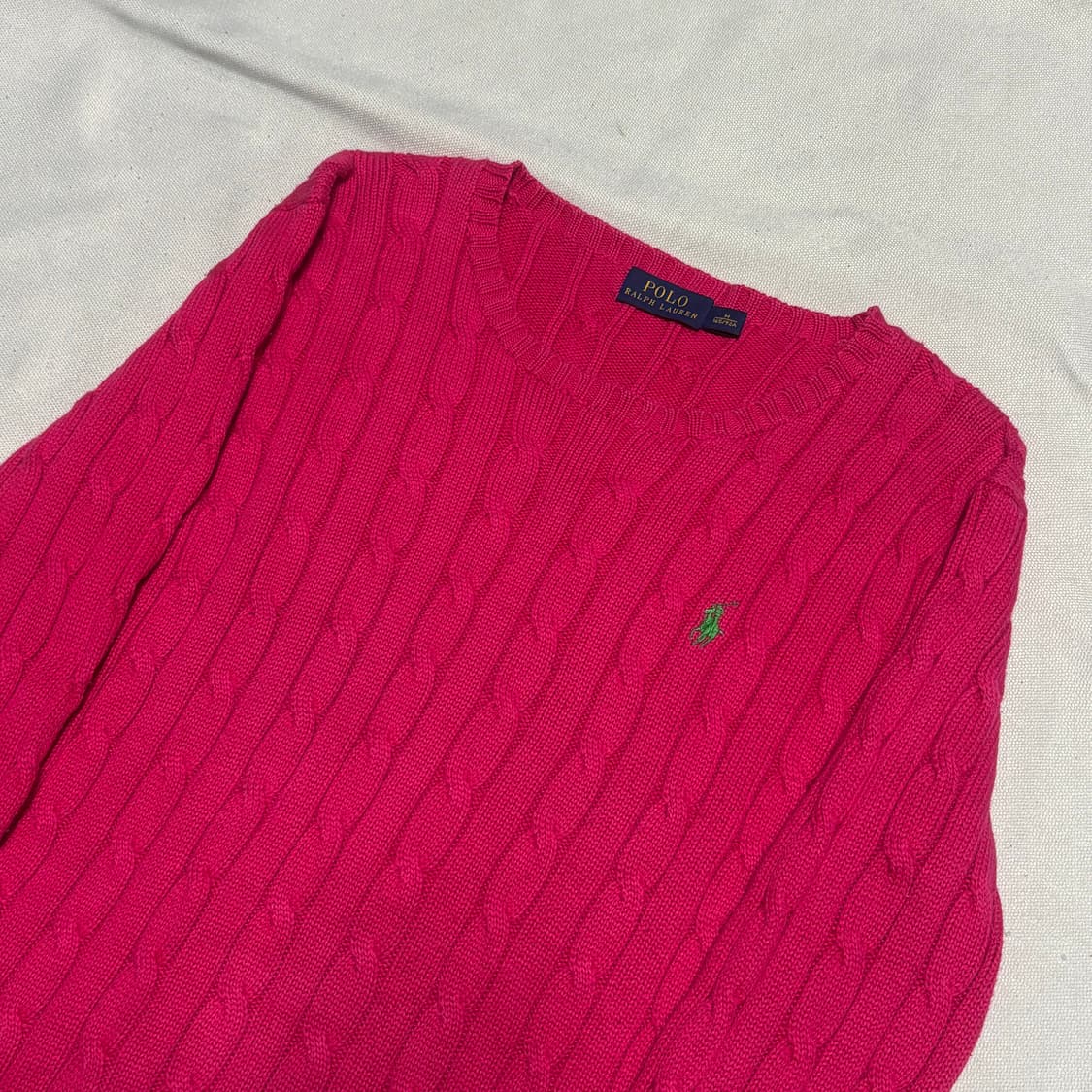 M 폴로랄프로렌 여성 케이블니트  상품이미지1