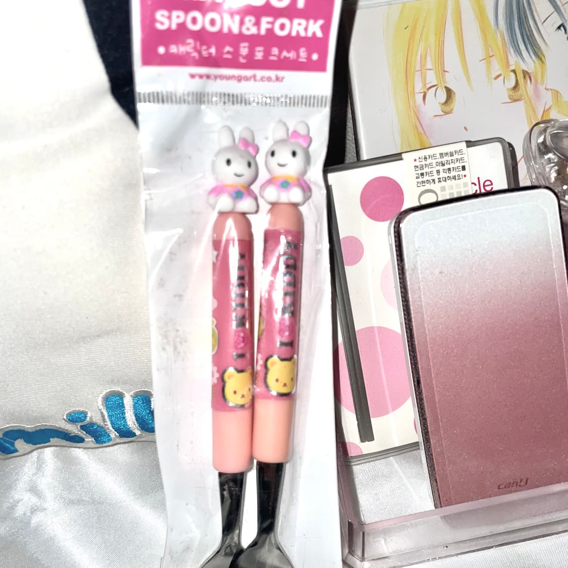 영아트 캐릭터 스푼 포크 세트 상품이미지2