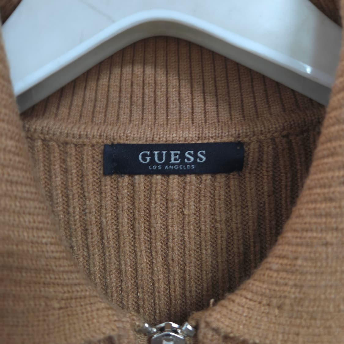 여 44 게스 니트 꽈배기 집업  상품이미지2