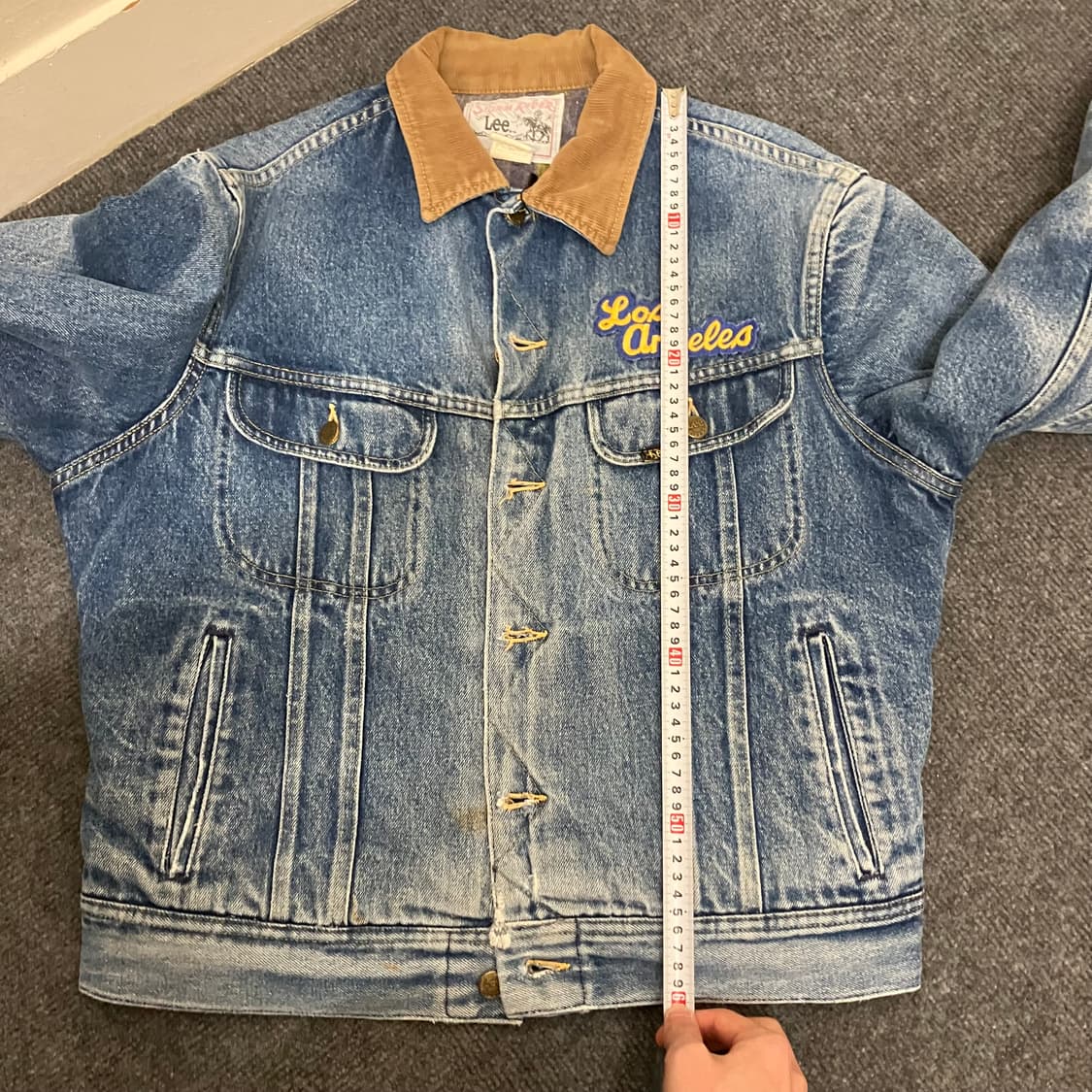 N240 lee 리 스톰라이더 데님 청자켓 상품이미지6