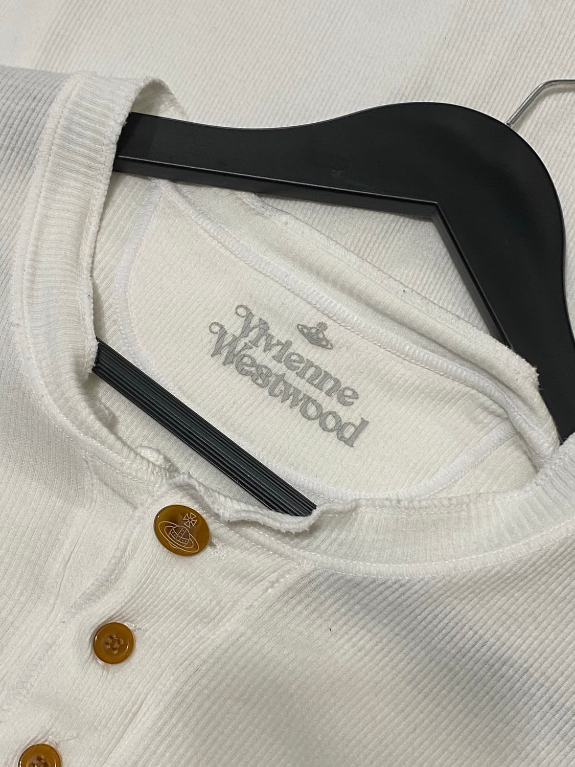 Vivienne Westwood 로고 디테일 골지 미니원피스 상품이미지6