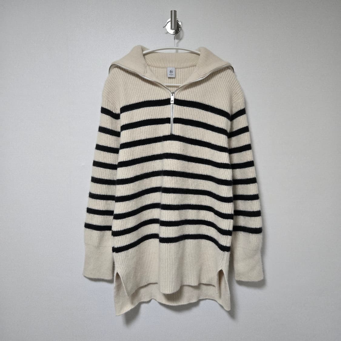 론론 라쿤 하프집업 니트 / 여성 니트/ 여자 니트  상품이미지1