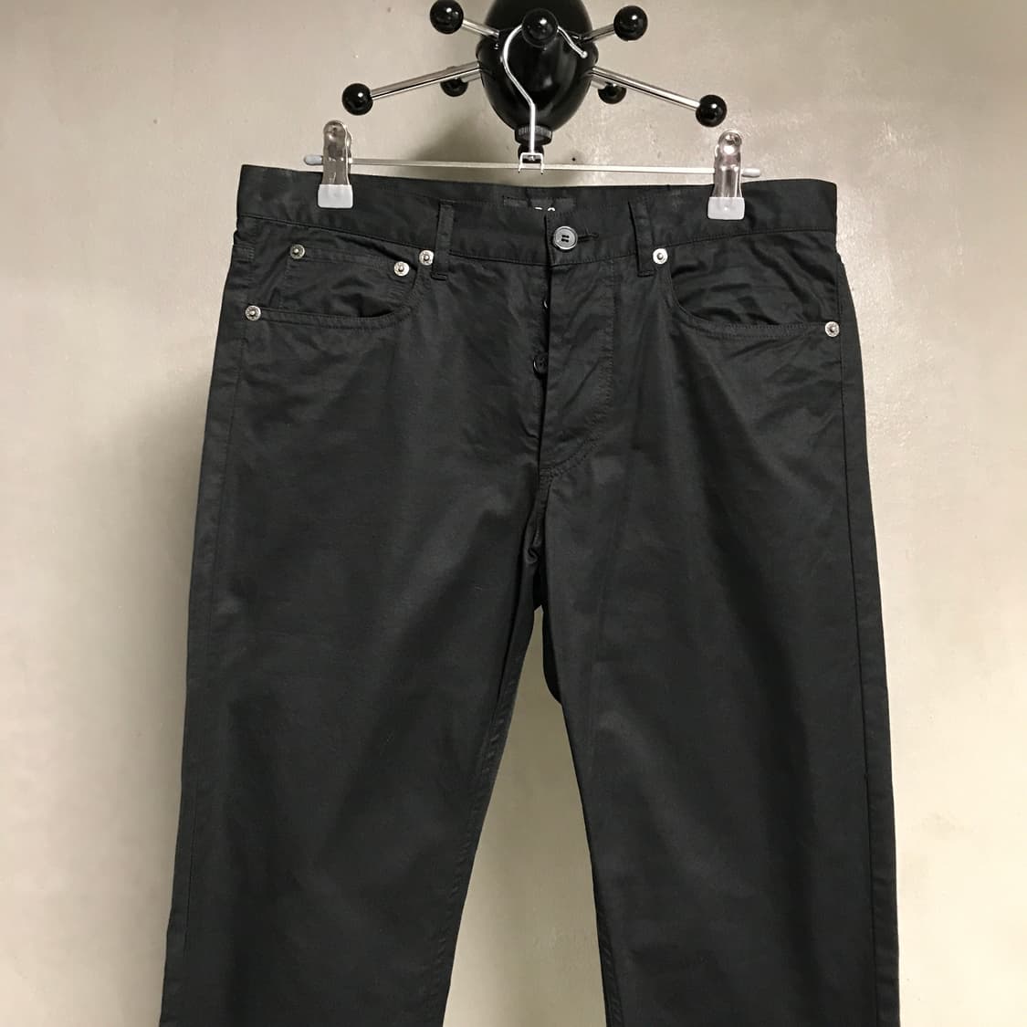 APC 아페쎄 블랙 코튼 팬츠 29(W) 상품이미지2