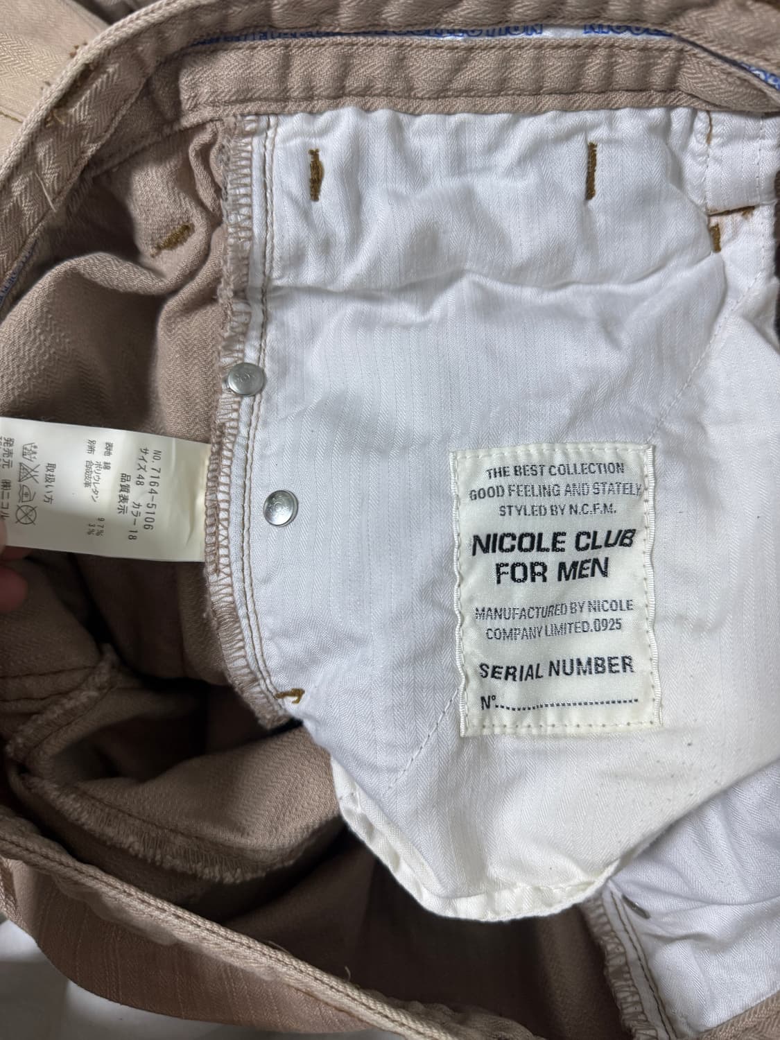 니콜 클럽 포 맨 워싱 플레어 팬츠 y2k vkei 펑크 상품이미지6