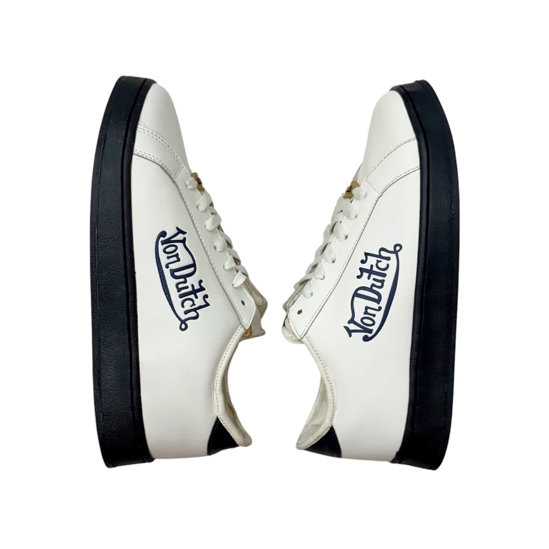 본더치 화이트 네이비 스니커즈 신발 270 상품이미지3