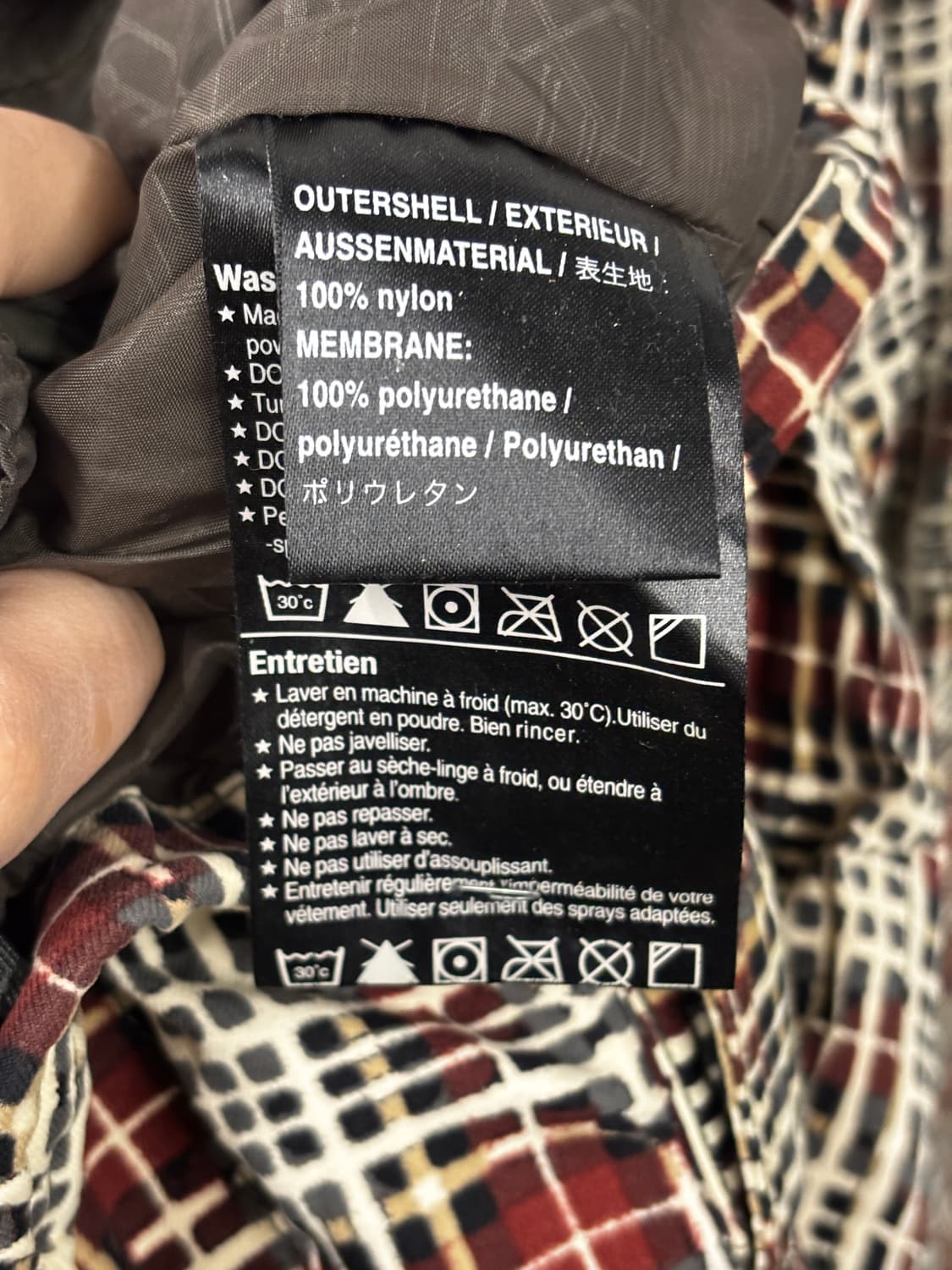 Burton x Ronin 스노우 보드 자켓 M 상품이미지5