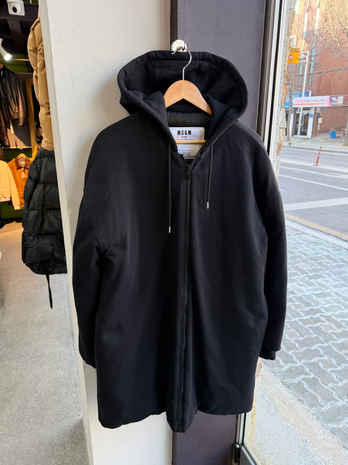 S/ MSGM 리버시블 후드 패딩점퍼 상품이미지6