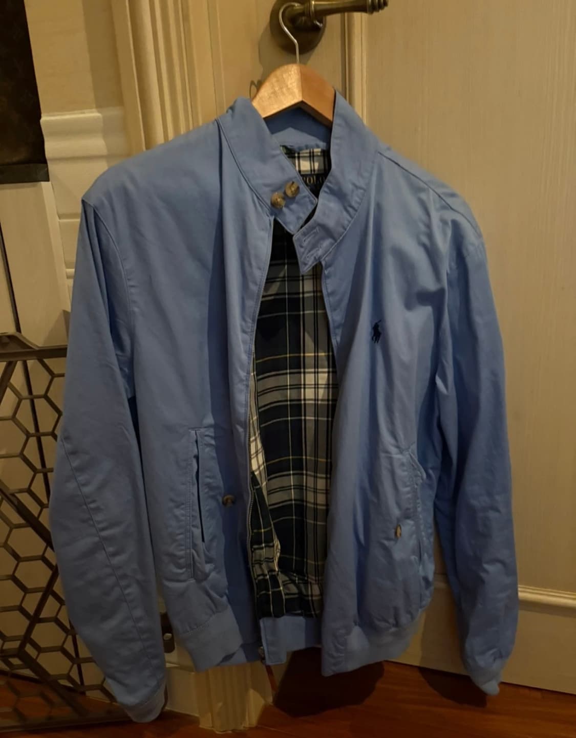 폴로 랄프로렌 블루종 자켓 하늘색 상품이미지4