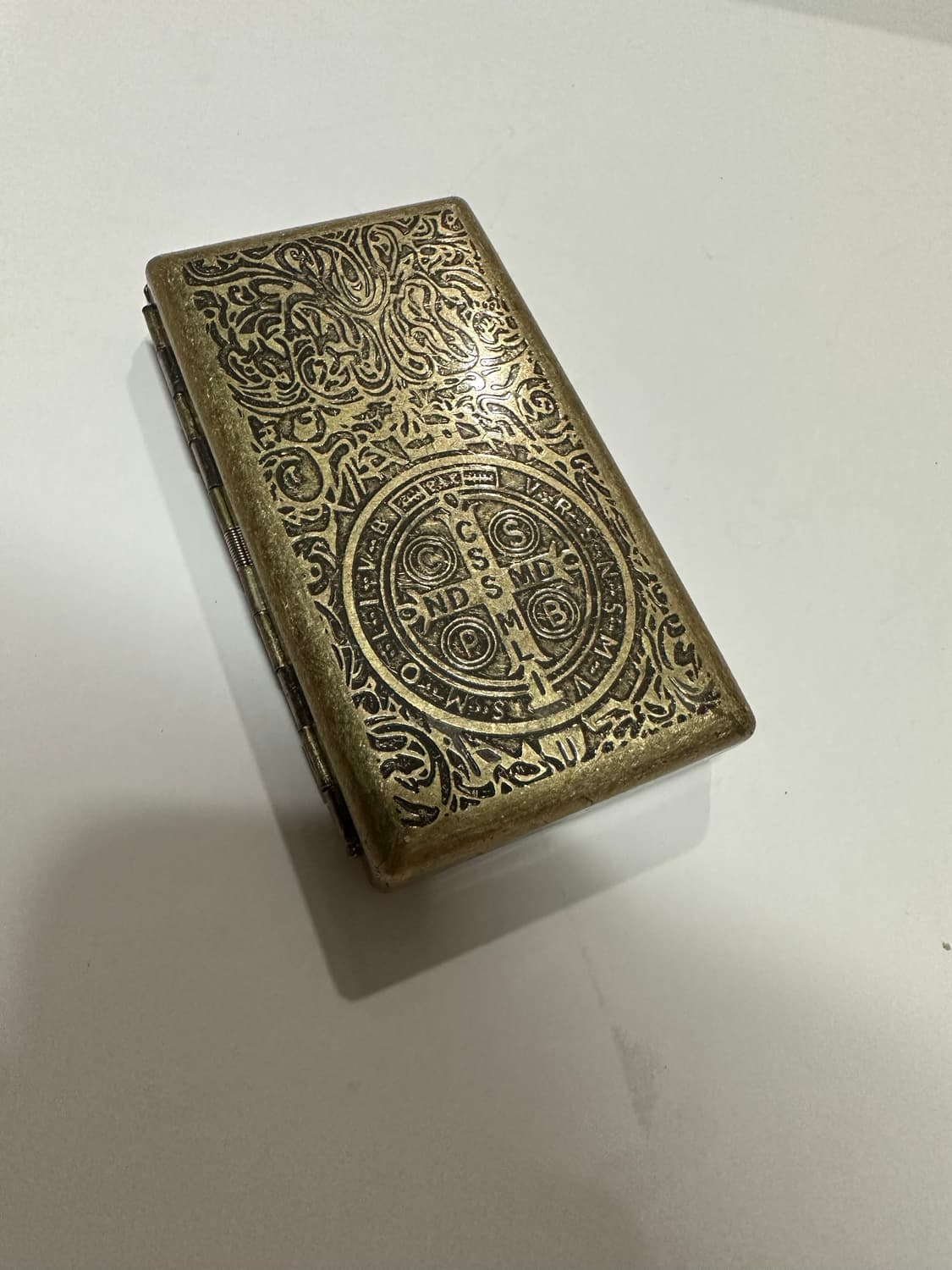 콘스탄틴 황동 담배케이스 상품이미지1