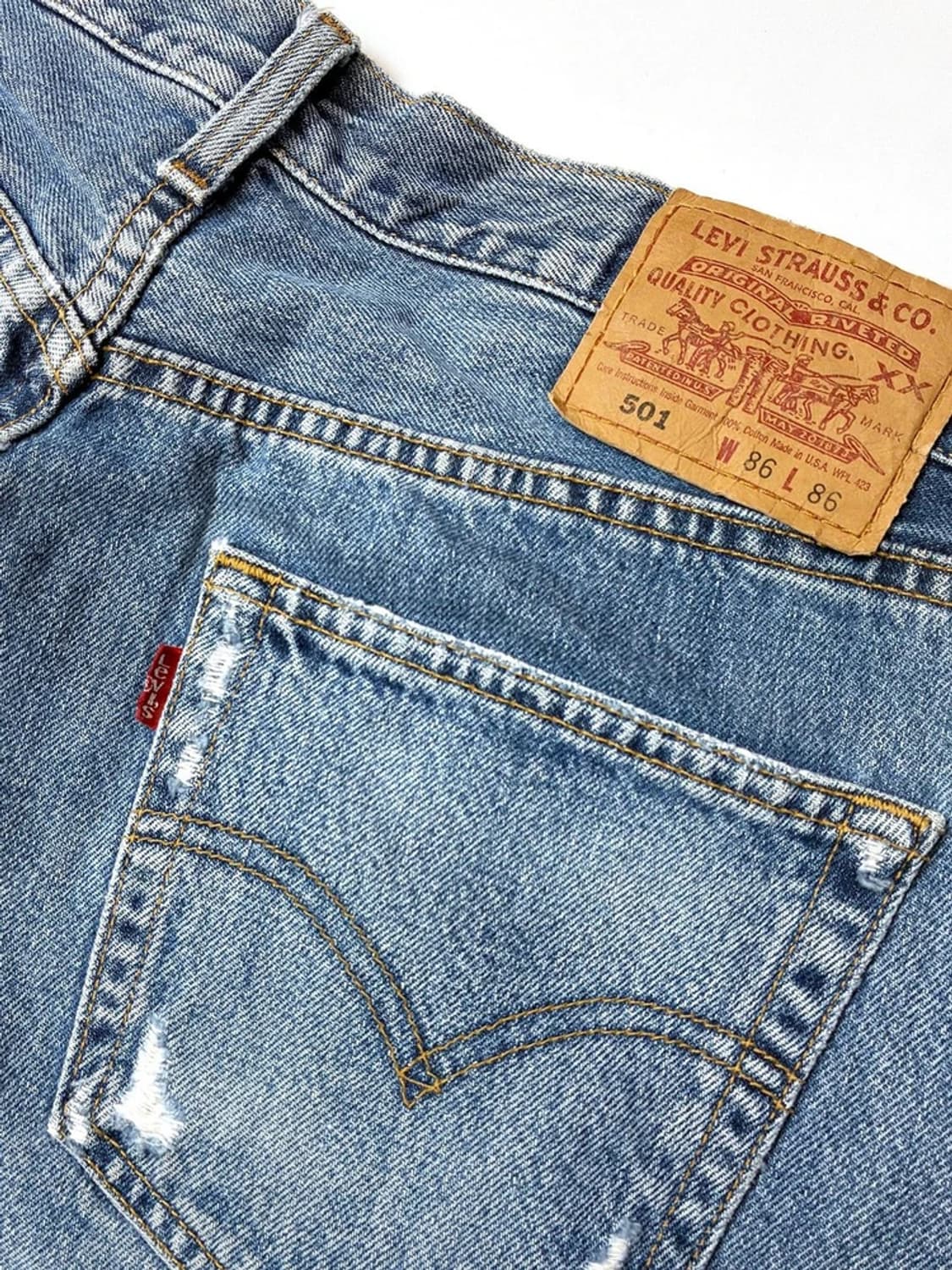 리바이스 501 00s 스트레이트 데님 팬츠 PN5280 상품이미지6