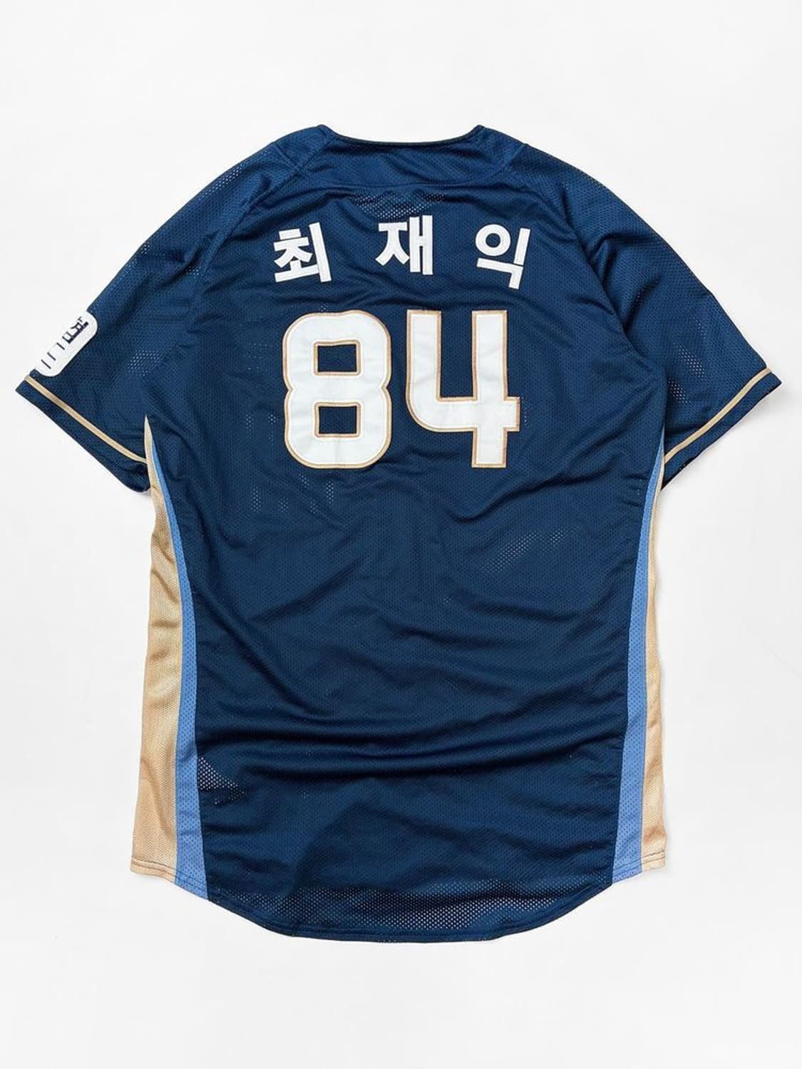 NC다이노스 에센틱 84 최재익 야구 반팔 유니폼 PN4786 상품이미지1