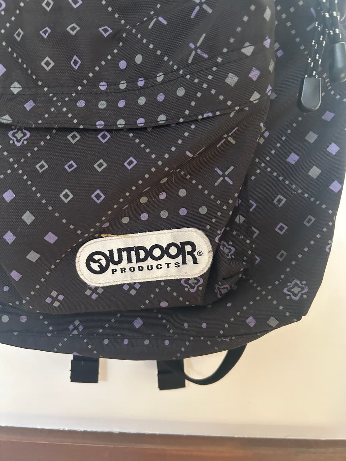 땡땡이 네모 백팩  상품이미지2