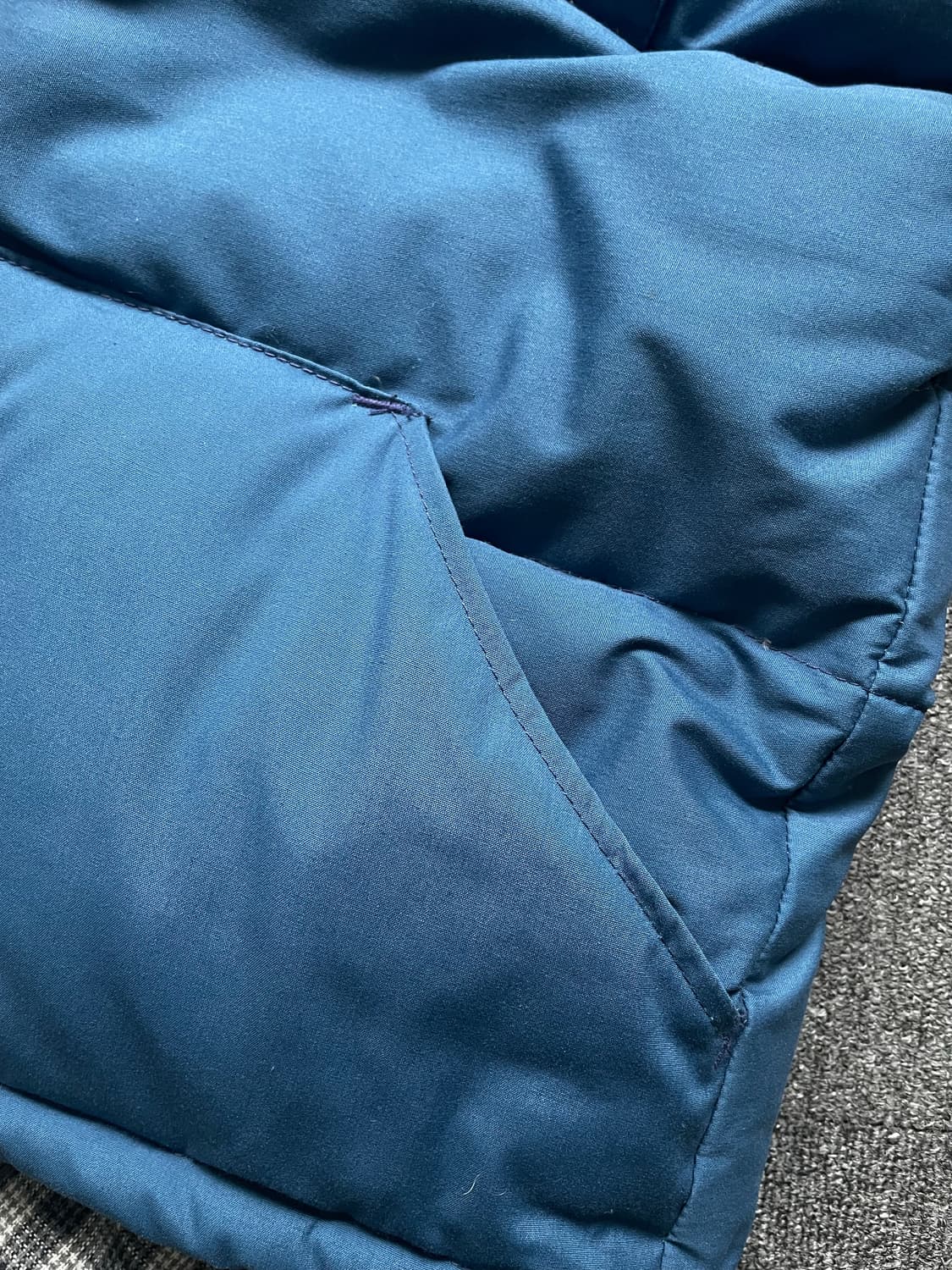 빈티지 노스페이스 구스다운 베스트 M (퍼플라벨크레센트록키마운틴에디바우어 상품이미지5