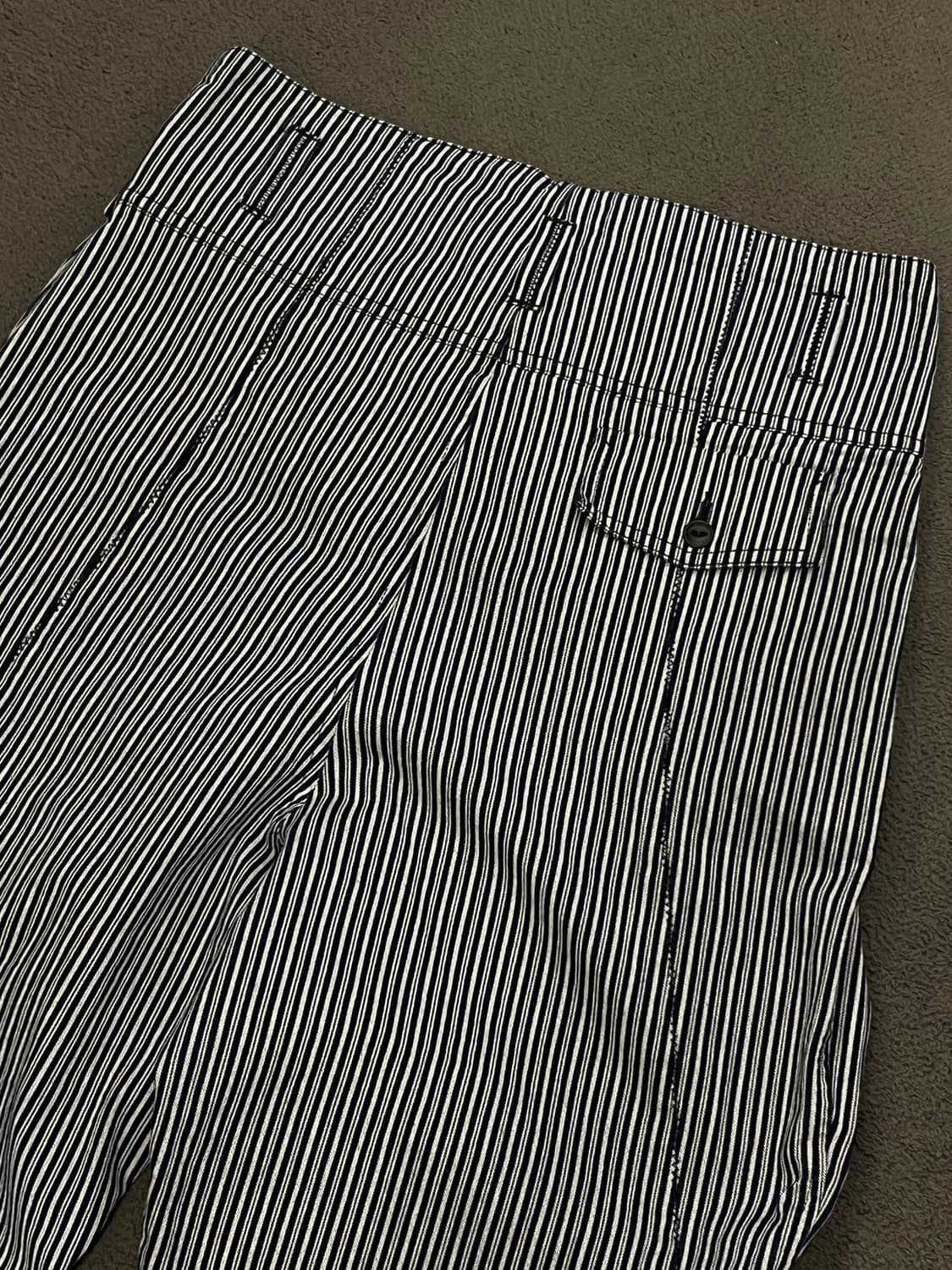 메종 마르지엘라 스트라이프 조거 와이드 팬츠  상품이미지3