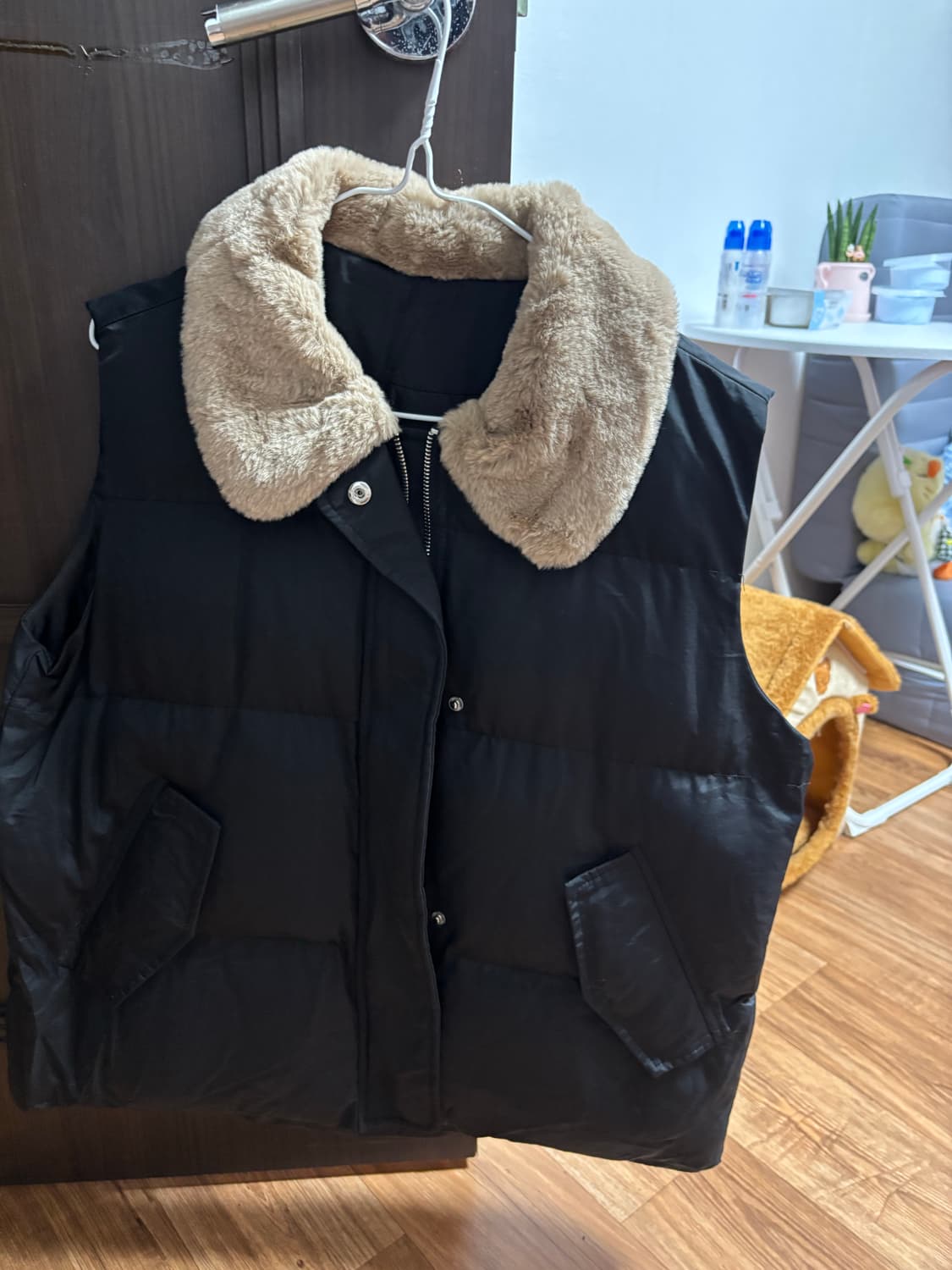 블랙 조끼 상품이미지1