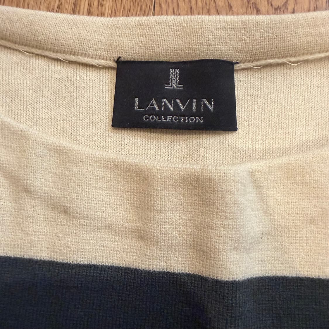 랑방(W)스트라이프 패턴 니트 상품이미지3