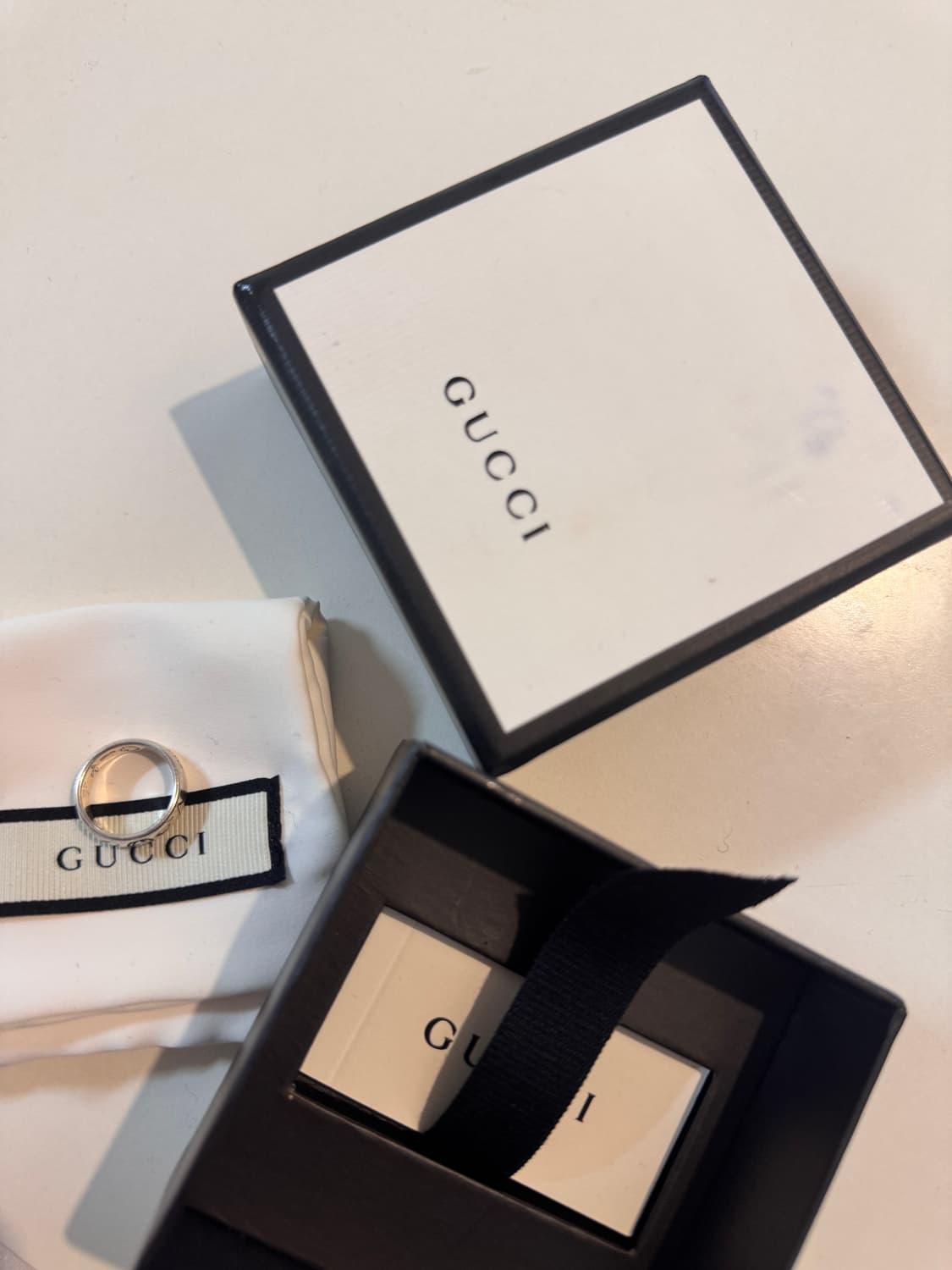 구찌 블라인드포러브 반지 7호 상품이미지1