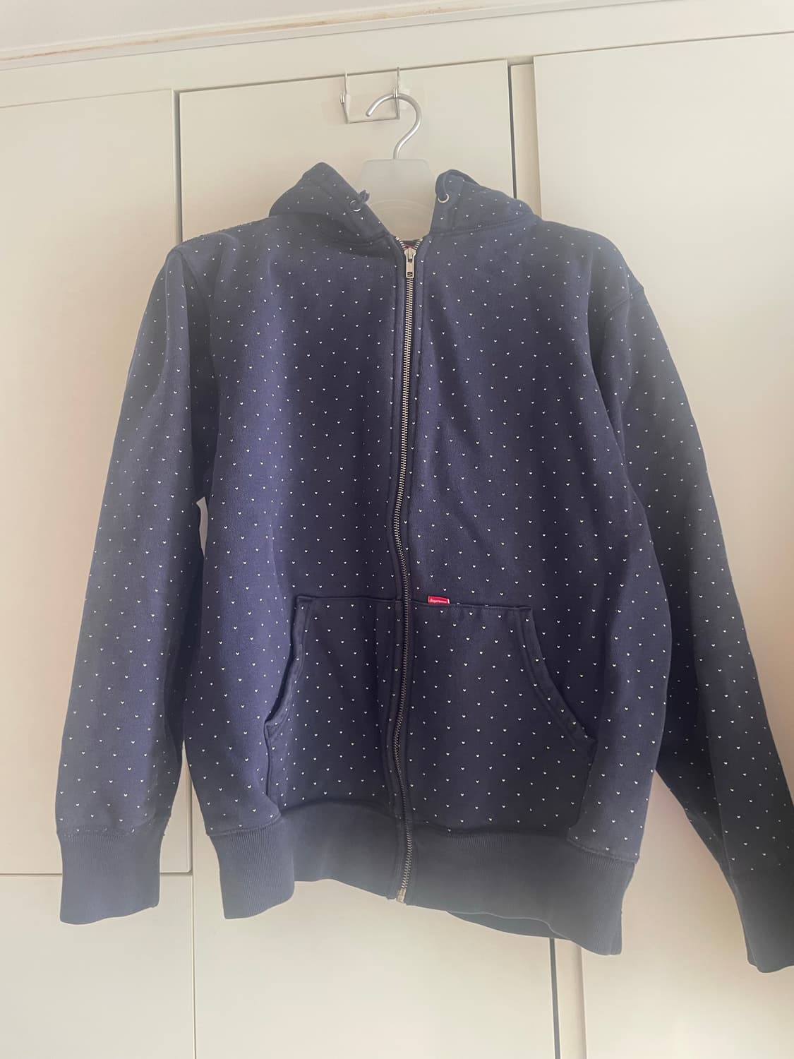 [L] supreme pin dot hoodie 상품이미지2