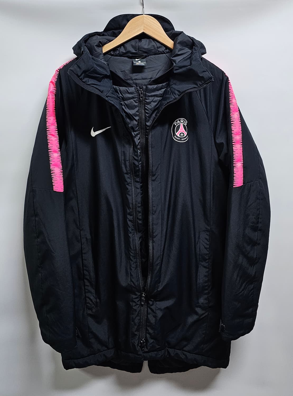 나이키 파리생제르망 풋볼 후드패딩 S 95 상품이미지2